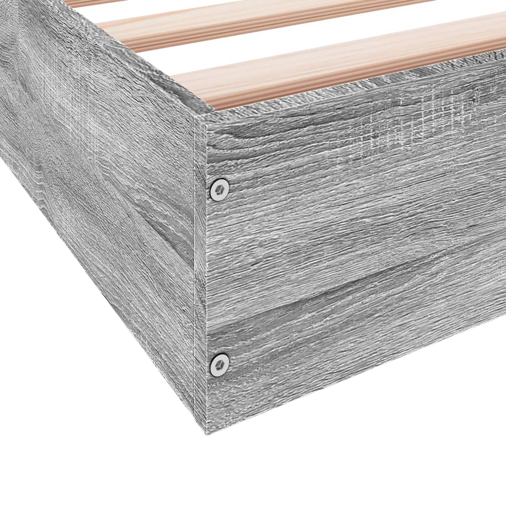 Giroletto Grigio Sonoma 75x190 cm in Legno Multistrato | homemem39