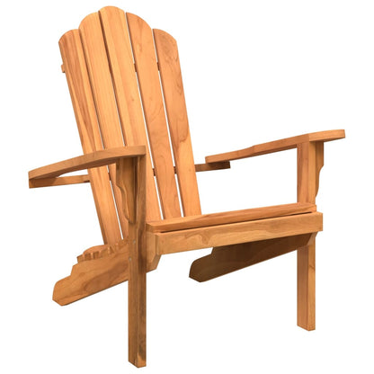 Sedia Adirondack da Giardino 77x78x95 cm Legno Massello di Teak