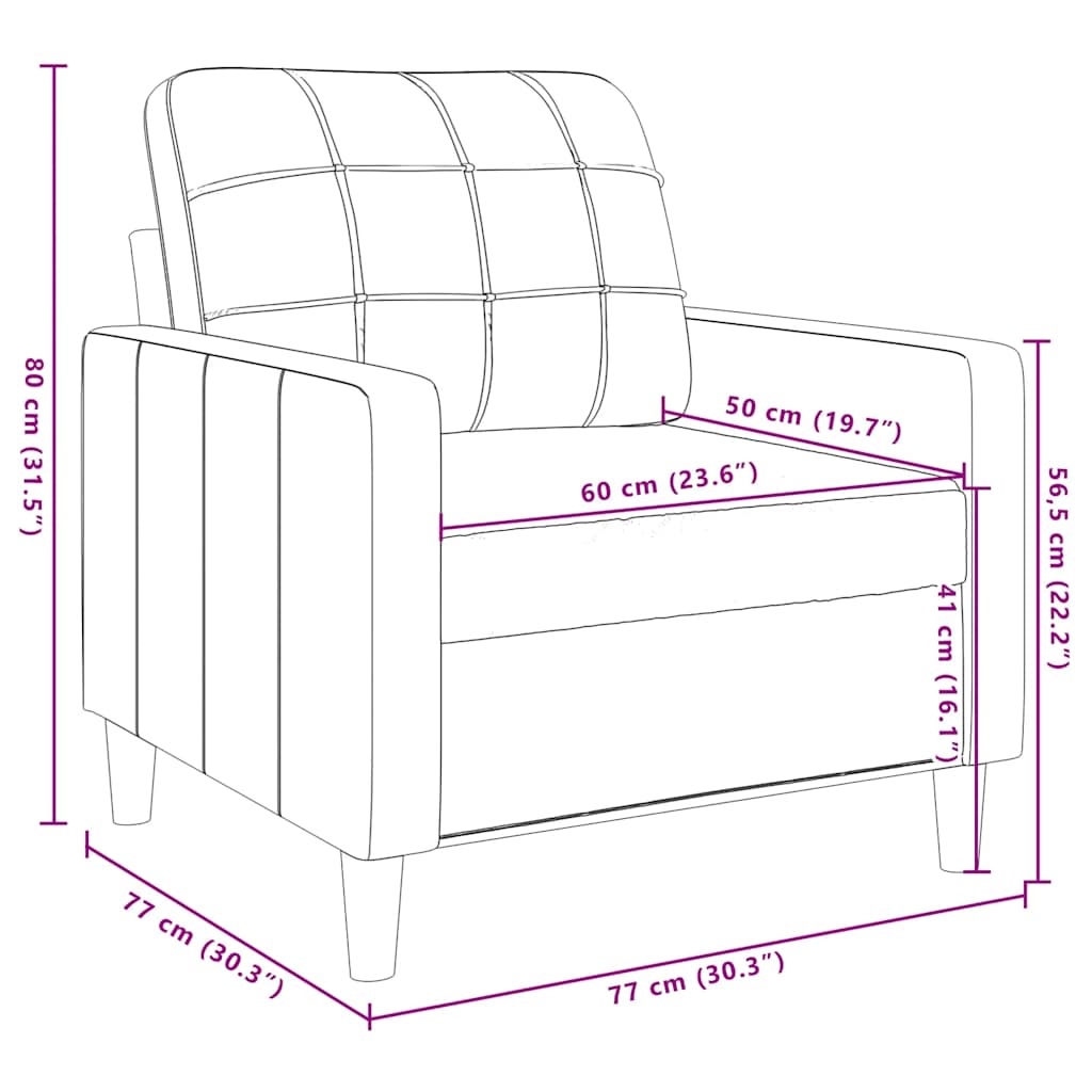 Set di Divani 3 pz con Cuscini giallo in Velluto