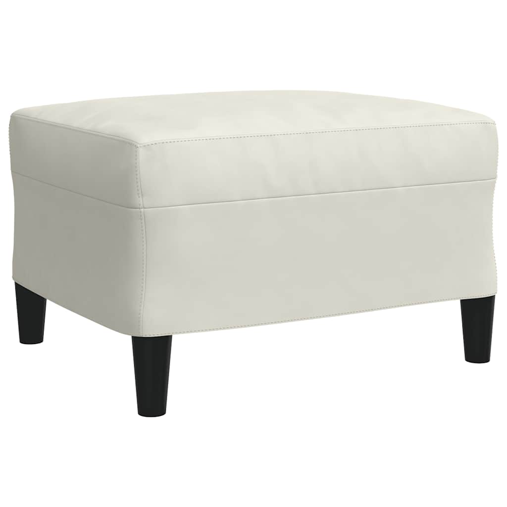 Set di Divani 4 pz con Cuscini Crema in Velluto | homemem39