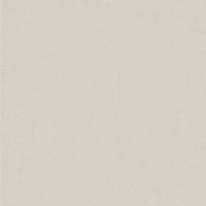 Set di Divani 2 pz con Cuscini Crema in Velluto