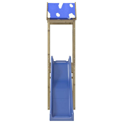 Set da Gioco da Esterno in Legno di Pino Impregnato