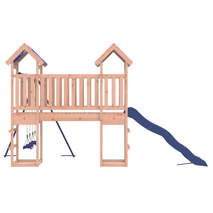 Set da Gioco da Esterno in Legno Massello di Douglas