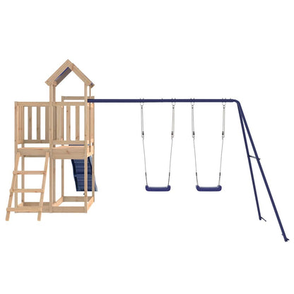 Set da Gioco da Esterno in Legno Massello di Pino | homemem39