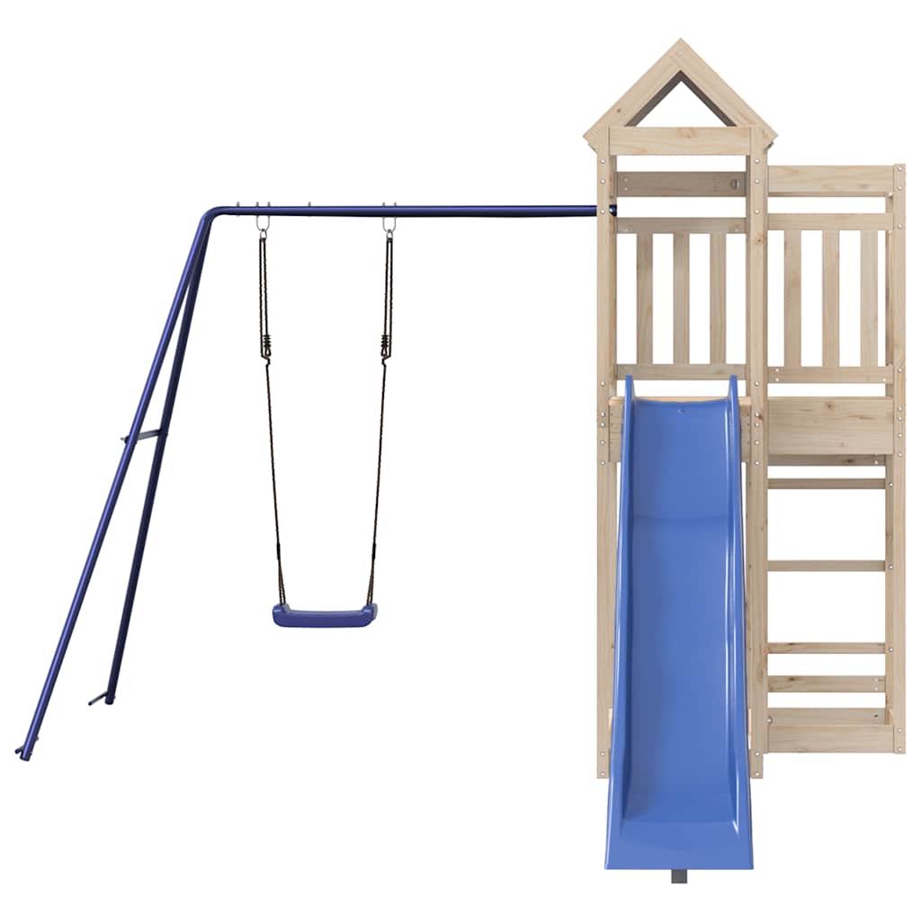 Set da Gioco da Esterno in Legno Massello di Pino | homemem39