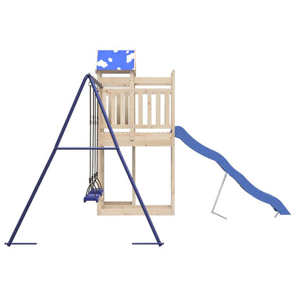 Set da Gioco da Esterno in Legno Massello di Pino | homemem39