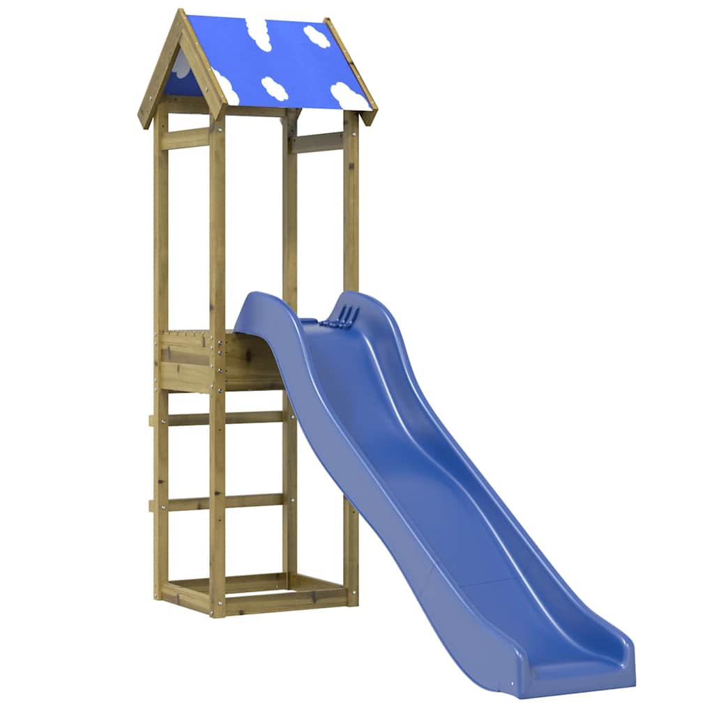 Set da Gioco da Esterno in Legno di Pino Impregnato | homemem39