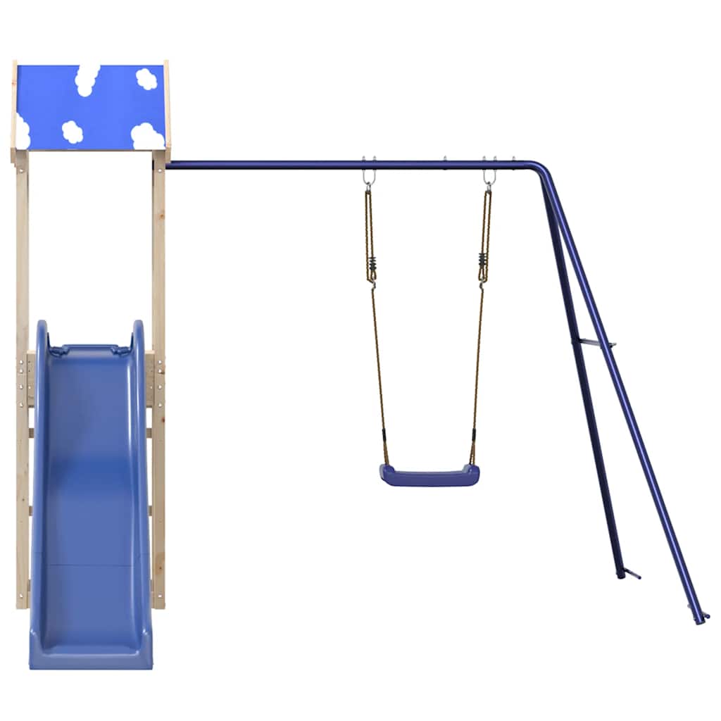 Set da Gioco da Esterno in Legno Massello di Pino | homemem39