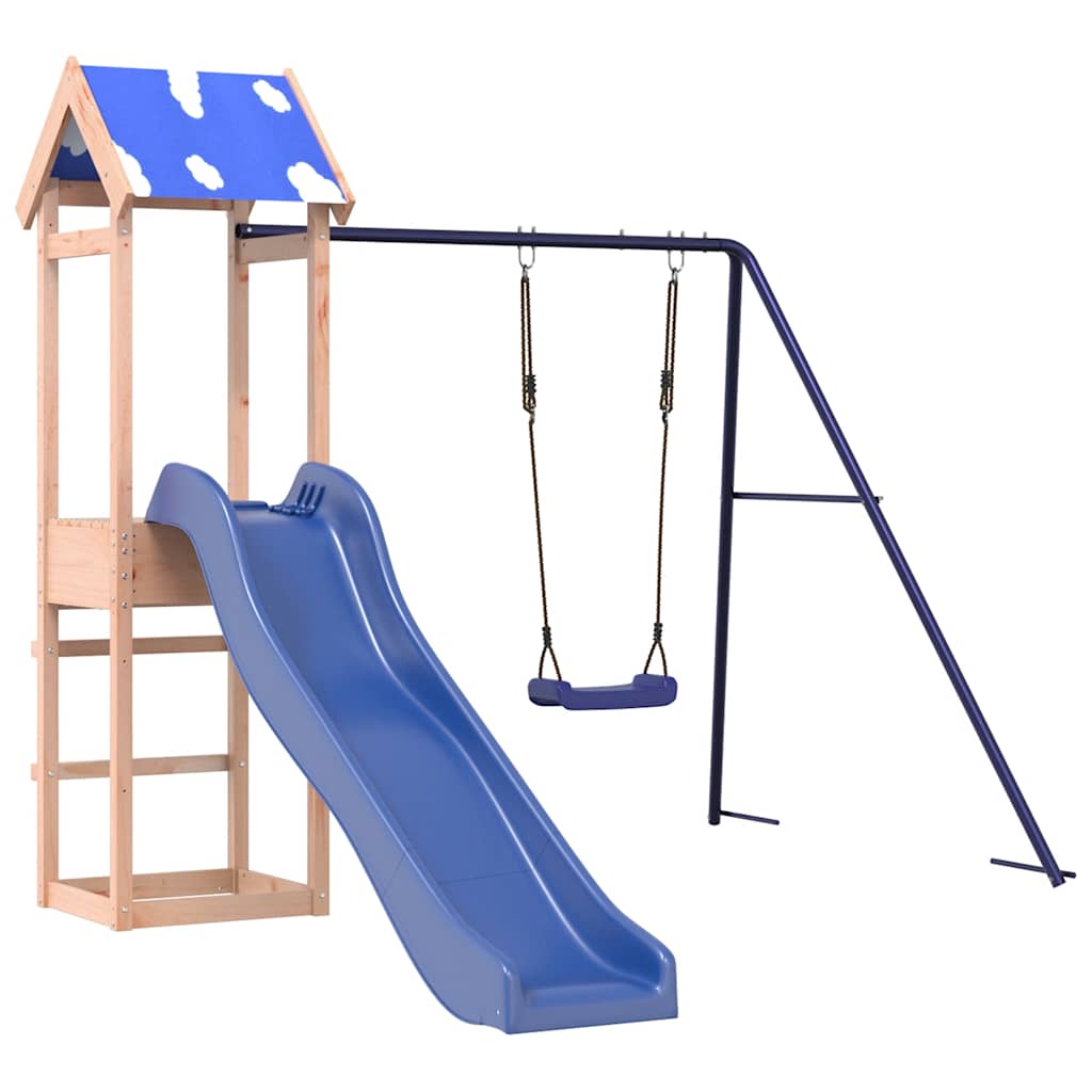 Set da Gioco da Esterno in Legno Massello di Douglas | homemem39
