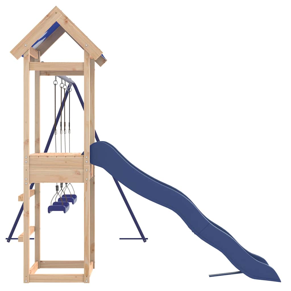 Set da Gioco da Esterno in Legno Massello di Pino | homemem39