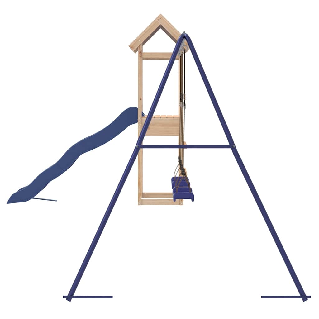 Set da Gioco da Esterno in Legno Massello di Pino | homemem39