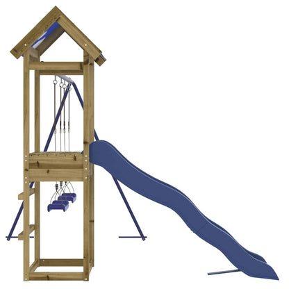 Set da Gioco da Esterno in Legno di Pino Impregnato | homemem39