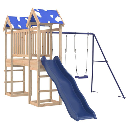 Set da Gioco da Esterno in Legno Massello di Pino | homemem39
