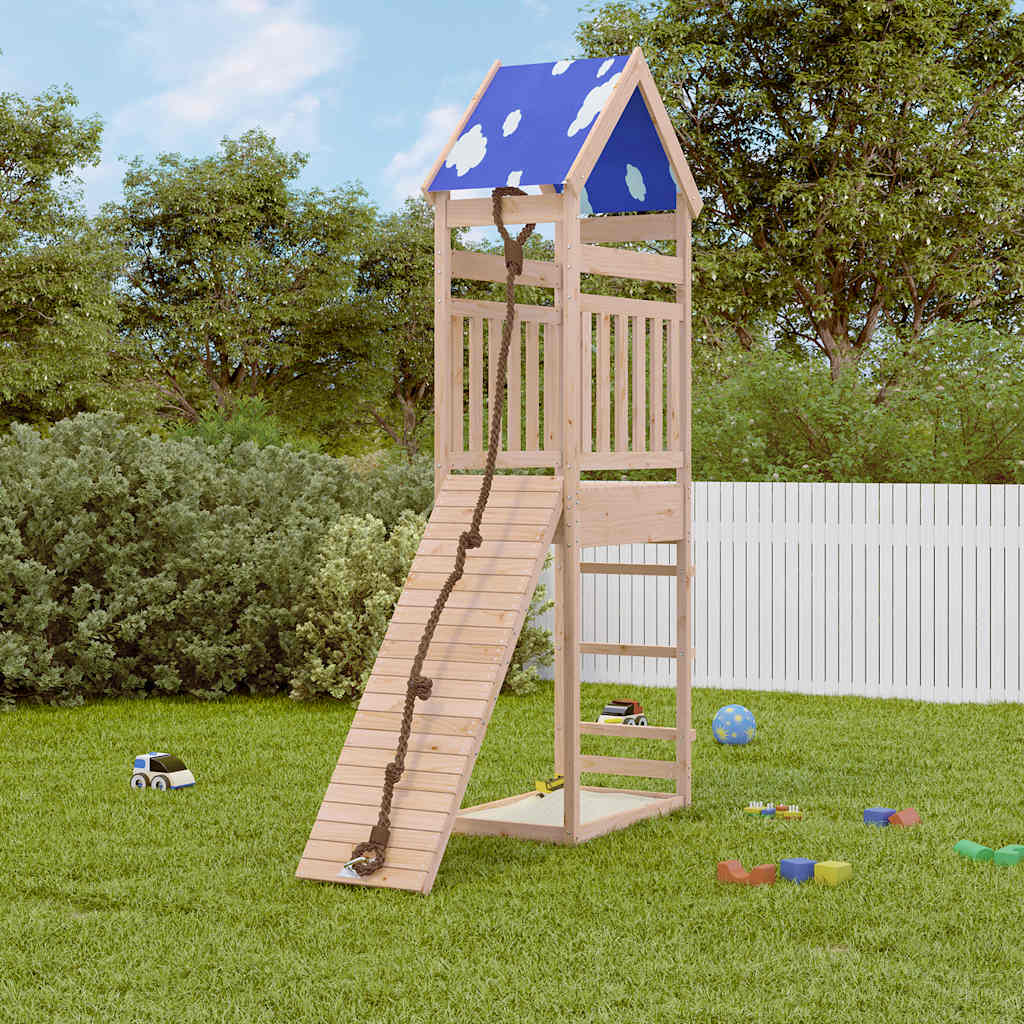 Set da Gioco da Esterno in Legno Massello di Pino | homemem39