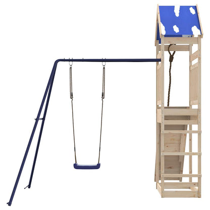 Set da Gioco da Esterno in Legno Massello di Pino | homemem39