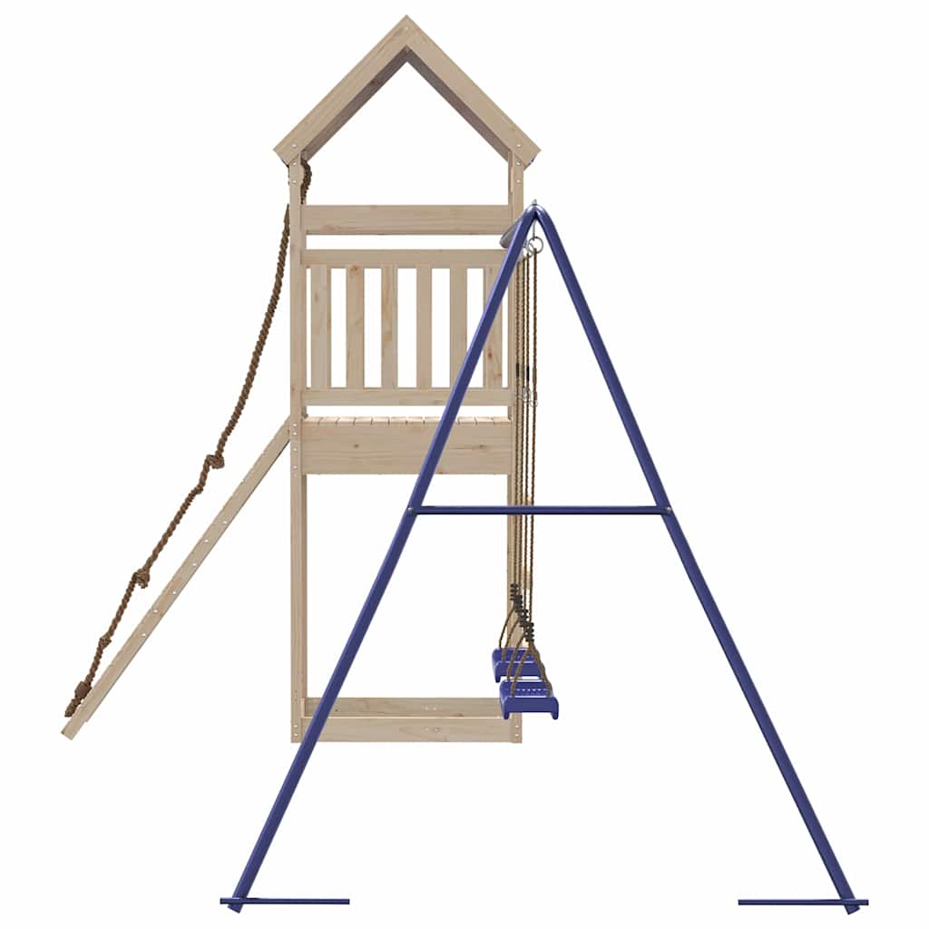 Set da Gioco da Esterno in Legno Massello di Pino | homemem39