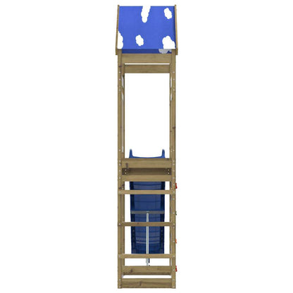 Set da Gioco da Esterno in Legno di Pino Impregnato