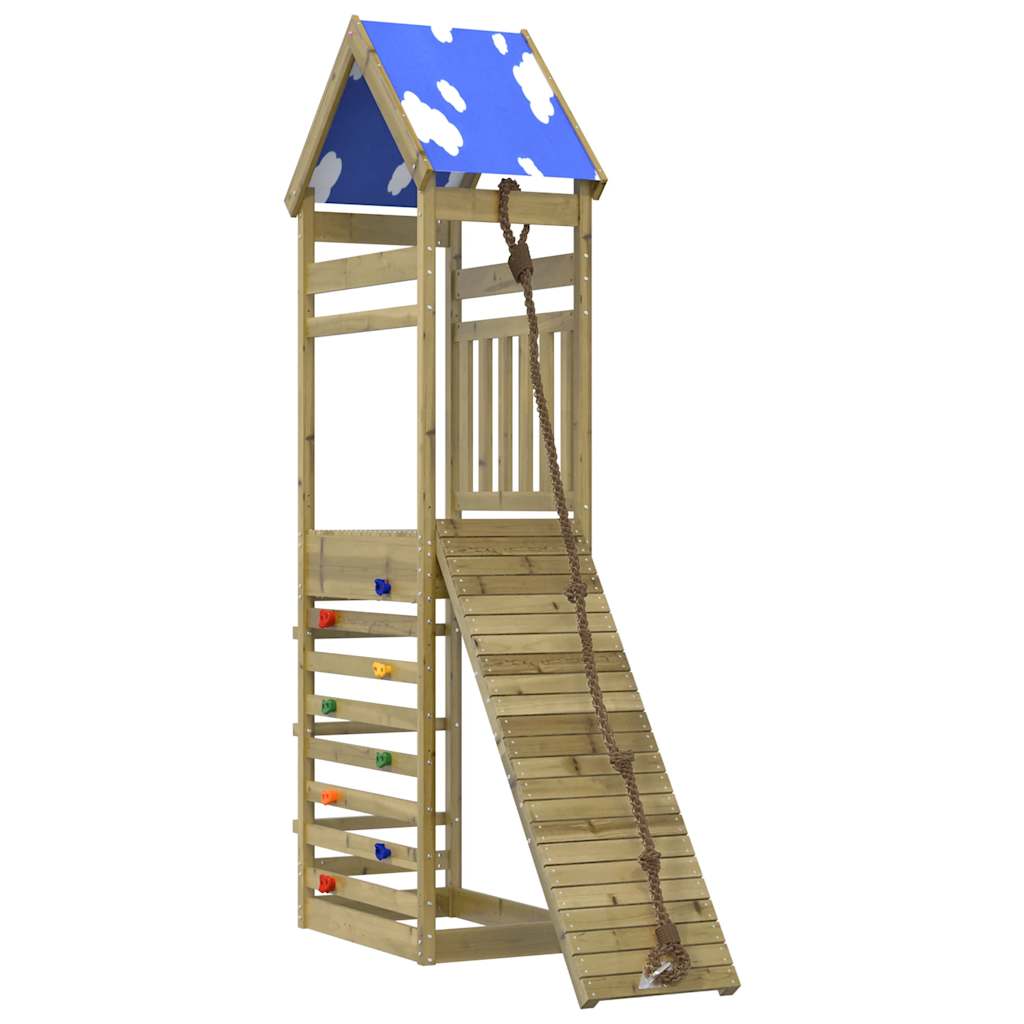 Set da Gioco da Esterno in Legno di Pino Impregnato | homemem39