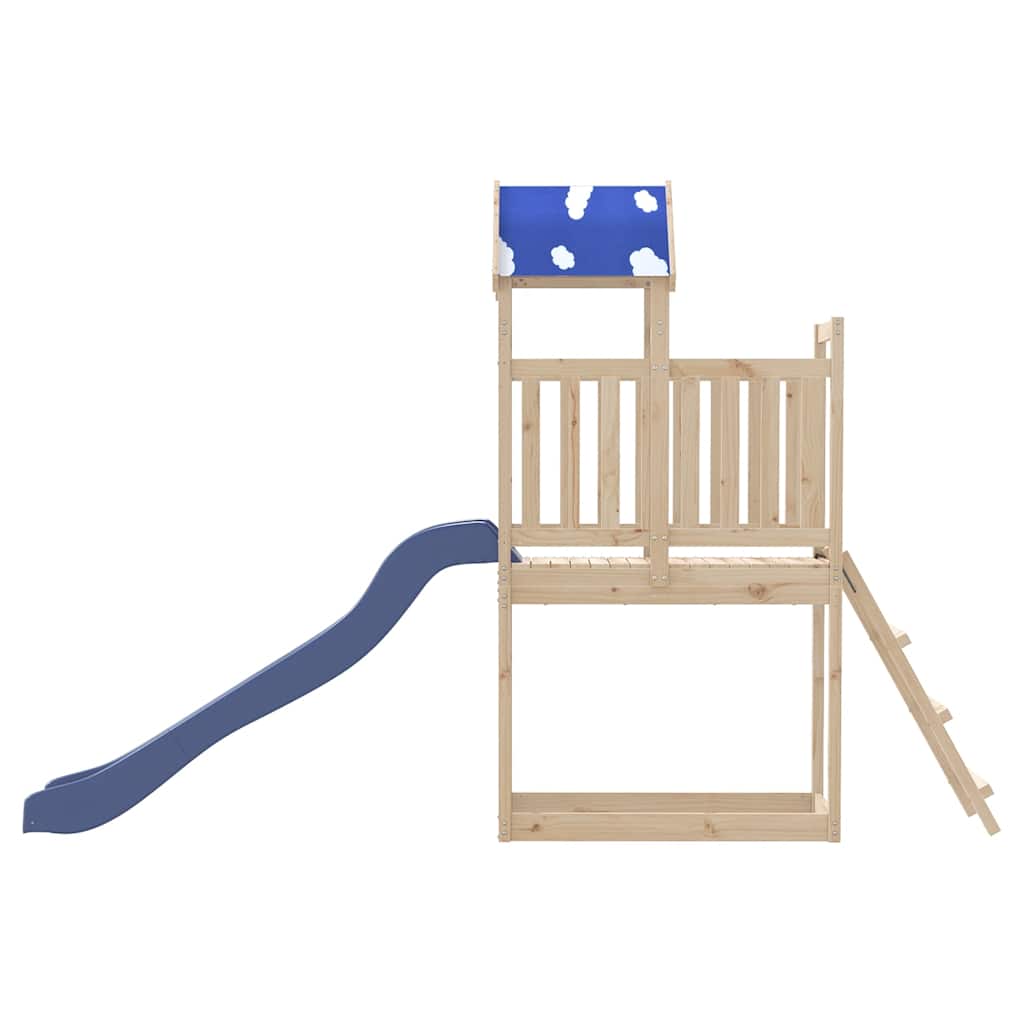 Set da Gioco da Esterno in Legno Massello di Pino | homemem39
