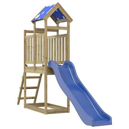 Set da Gioco da Esterno in Legno di Pino Impregnato | homemem39