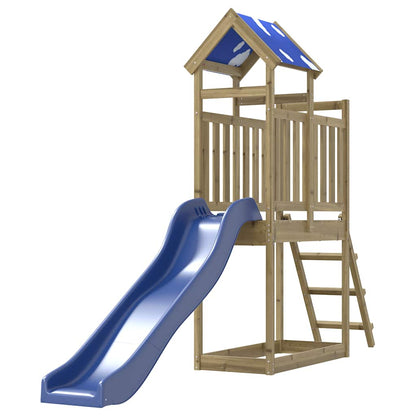 Set da Gioco da Esterno in Legno di Pino Impregnato | homemem39