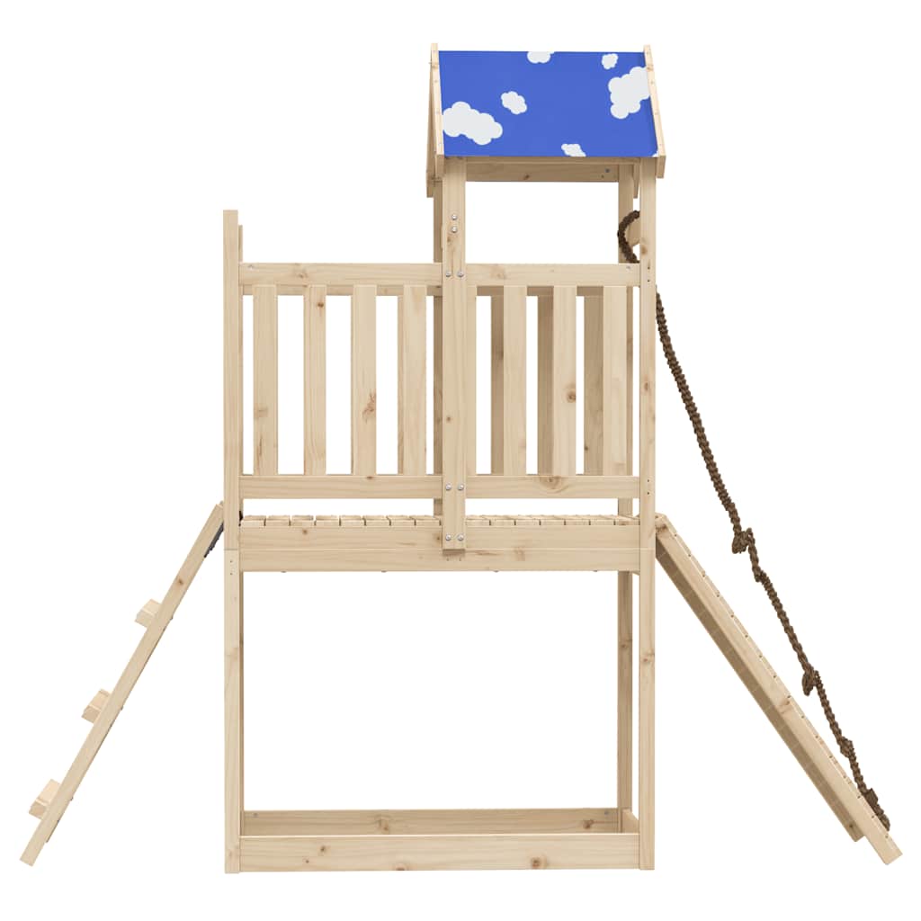 Set da Gioco da Esterno in Legno Massello di Pino | homemem39