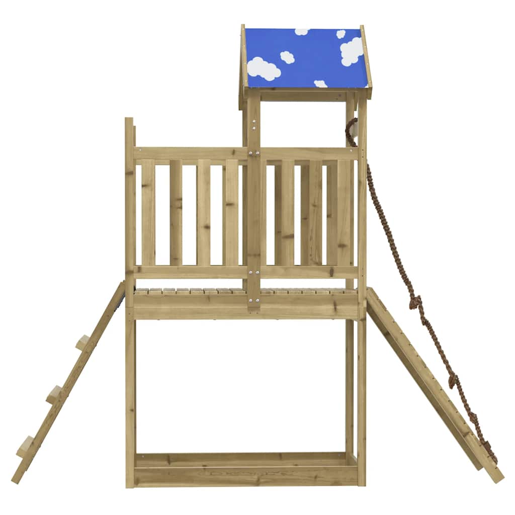 Set da Gioco da Esterno in Legno di Pino Impregnato | homemem39