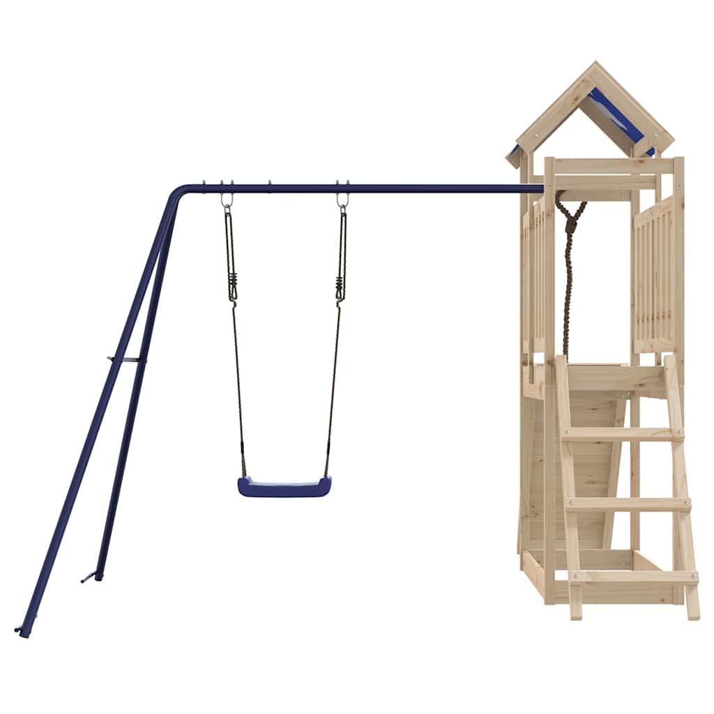 Set da Gioco da Esterno in Legno Massello di Pino | homemem39