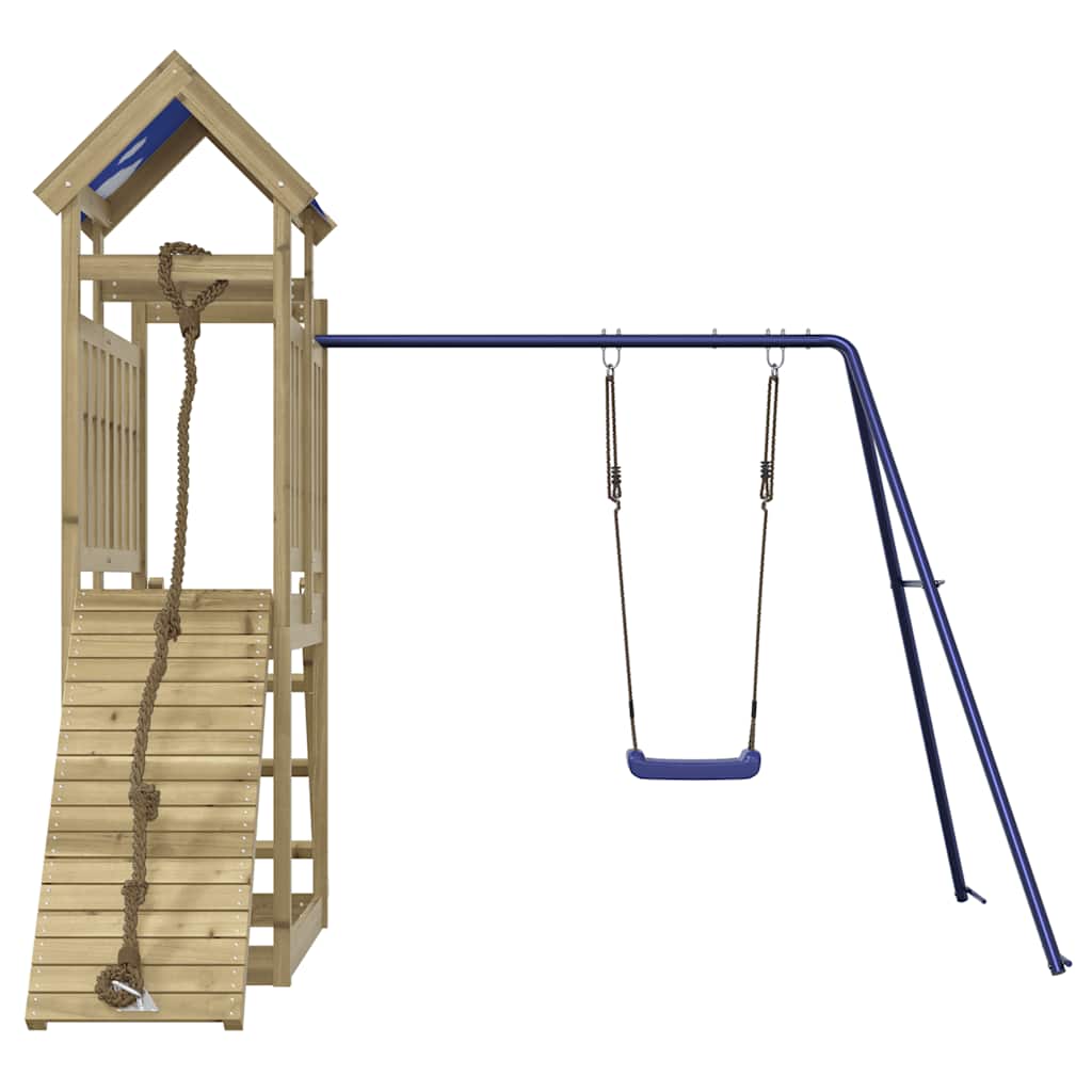 Set da Gioco da Esterno in Legno di Pino Impregnato | homemem39