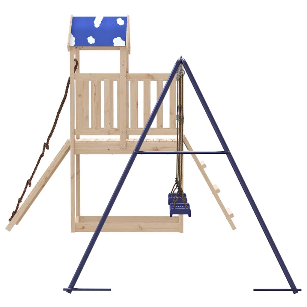 Set da Gioco da Esterno in Legno Massello di Pino | homemem39