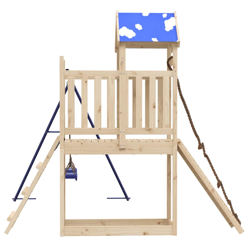 Set da Gioco da Esterno in Legno Massello di Pino | homemem39