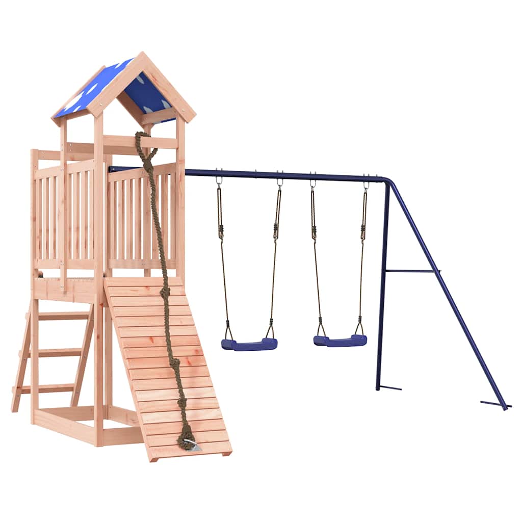 Set da Gioco da Esterno in Legno Massello di Douglas | homemem39