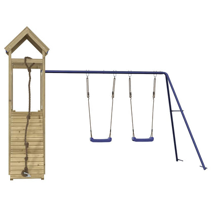 Set da Gioco da Esterno in Legno di Pino Impregnato | homemem39