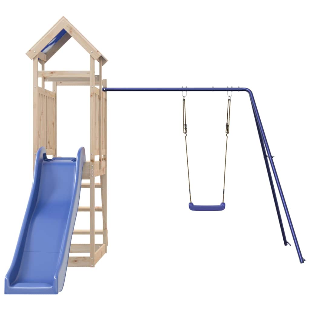 Set da Gioco da Esterno in Legno Massello di Pino | homemem39