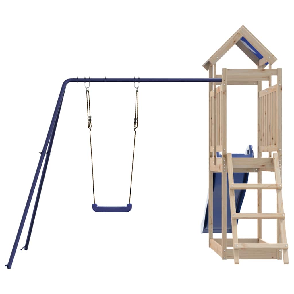 Set da Gioco da Esterno in Legno Massello di Pino | homemem39