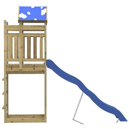 Set da Gioco da Esterno in Legno di Pino Impregnato | homemem39