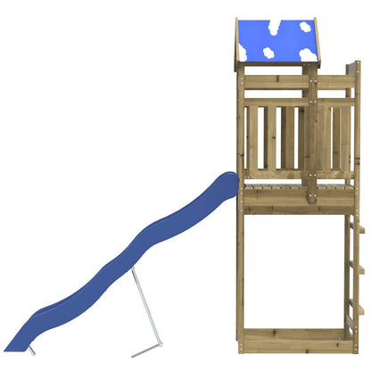 Set da Gioco da Esterno in Legno di Pino Impregnato | homemem39
