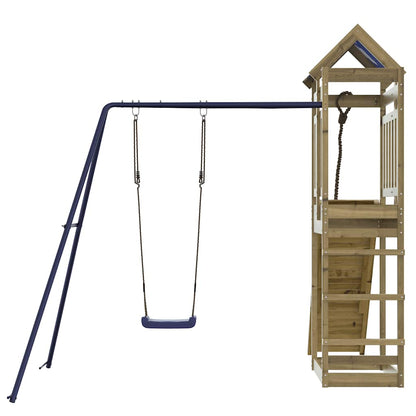 Set da Gioco da Esterno in Legno di Pino Impregnato | homemem39