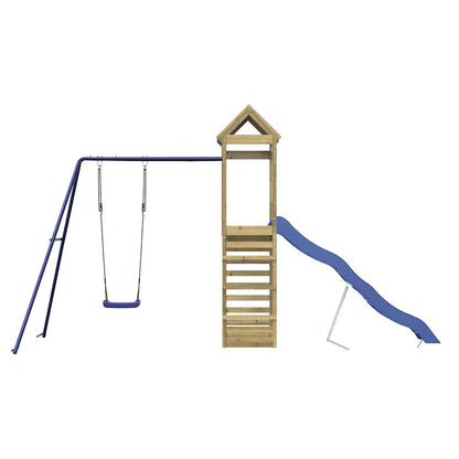 Set da Gioco da Esterno in Legno di Pino Impregnato | homemem39