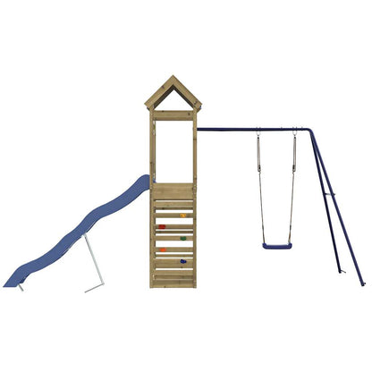 Set da Gioco da Esterno in Legno di Pino Impregnato | homemem39