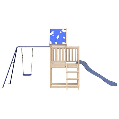 Set da Gioco da Esterno in Legno Massello di Pino | homemem39