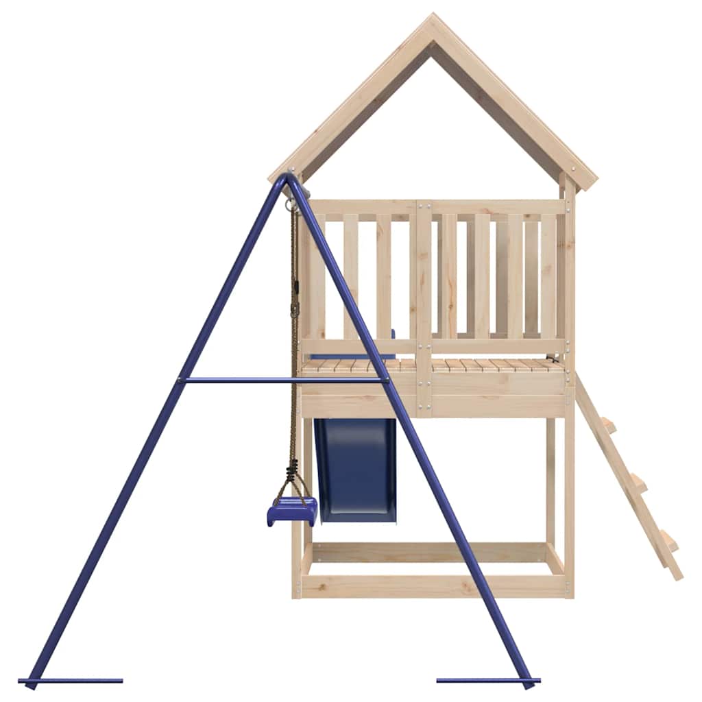 Set da Gioco da Esterno in Legno Massello di Pino | homemem39