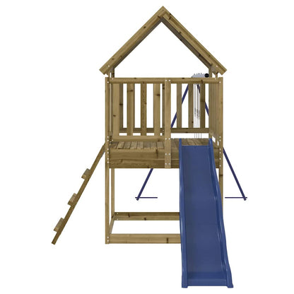 Set da Gioco da Esterno in Legno di Pino Impregnato | homemem39