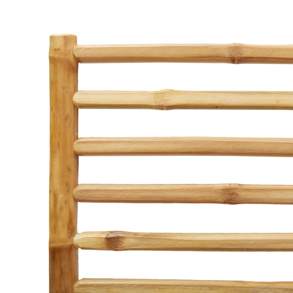 Sedie da Giardino Pieghevoli 4 pz 43x54x88 cm in Bambù - homemem39