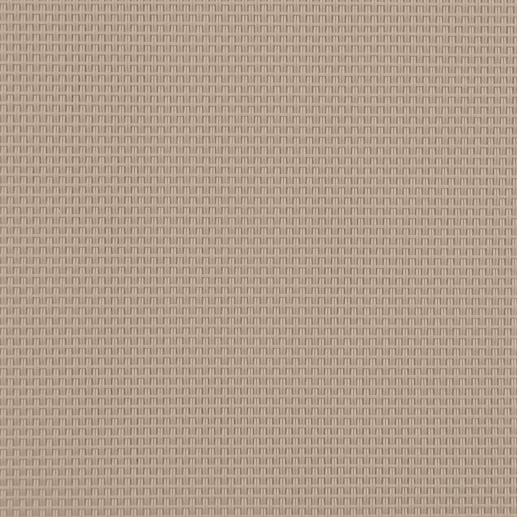 Lettini Prendisole 2 pz Tortora Massello Acacia e Textilene - homemem39