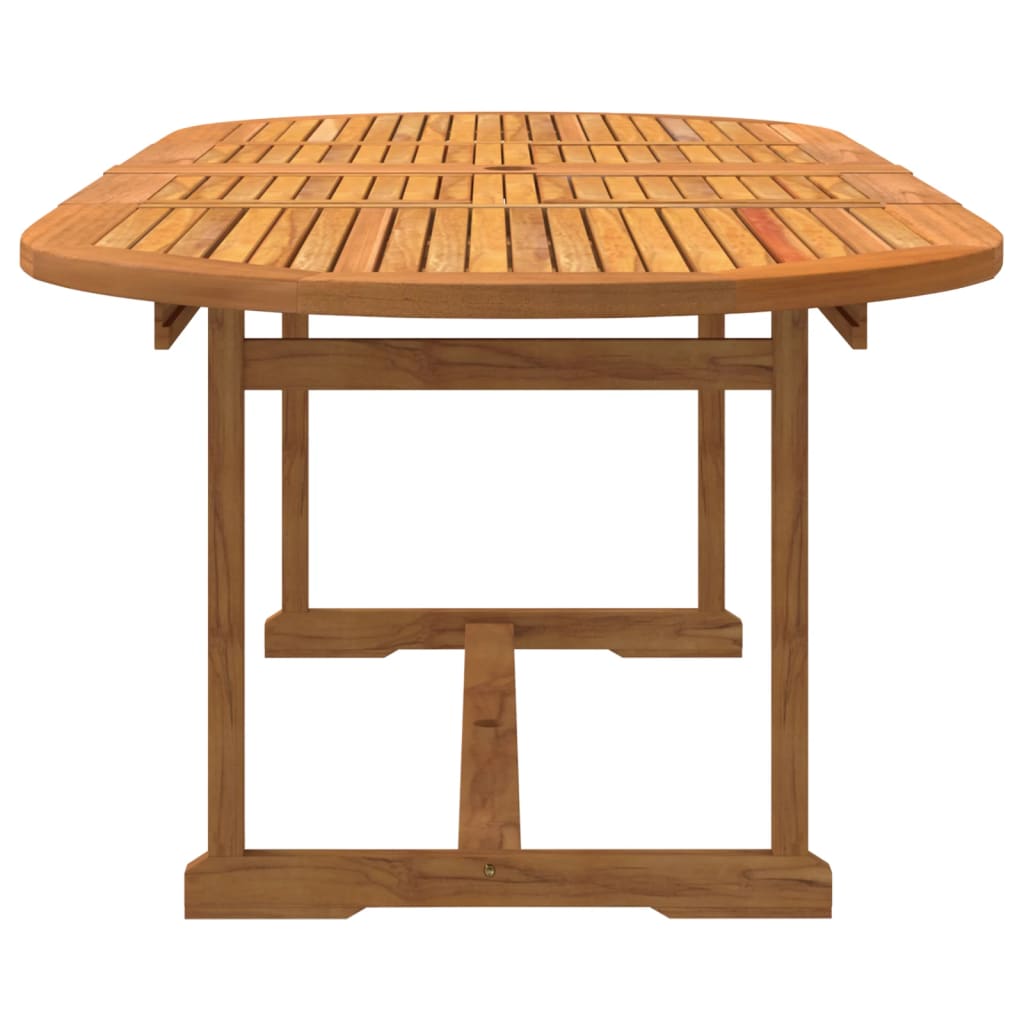 Set Pranzo da Giardino 7pz Legno Massello di Acacia e Textilene | homemem39