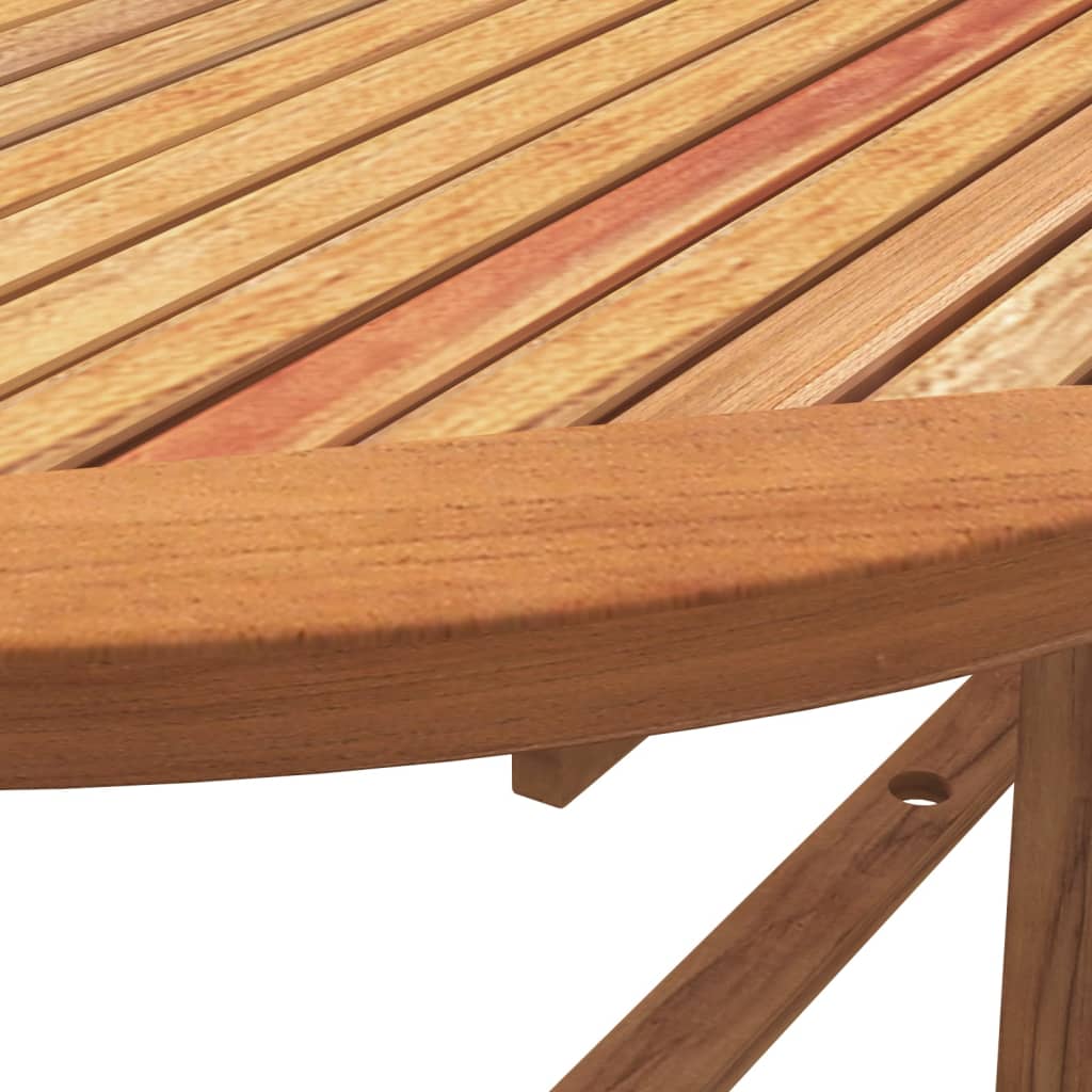 Set Pranzo da Giardino 7pz Legno Massello di Acacia e Textilene | homemem39