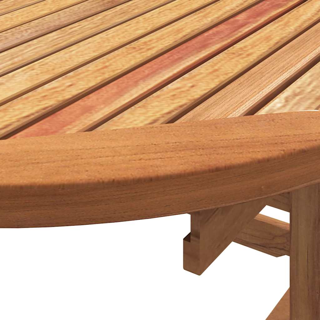 Set Pranzo da Giardino 5pz Legno Massello di Acacia e Textilene | homemem39