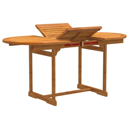 Set Pranzo da Giardino 7pz Legno Massello di Acacia e Textilene | homemem39