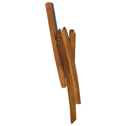 Set Pranzo da Giardino 7pz Legno Massello di Acacia e Textilene | homemem39